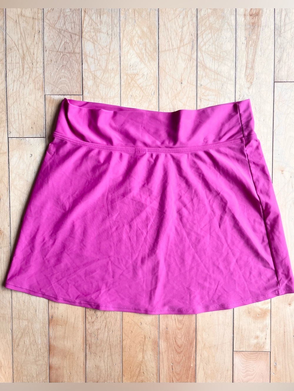 Lolë Vibrant Pink Performance Athletic Activewear Skirt Size XL - Picture 3 of 7